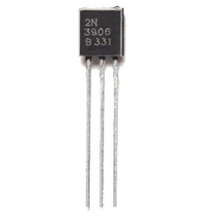 2N3906 PNP Silicon Transistor - General Purpose Switching and Amplification BJT TO-92 Pack of 50