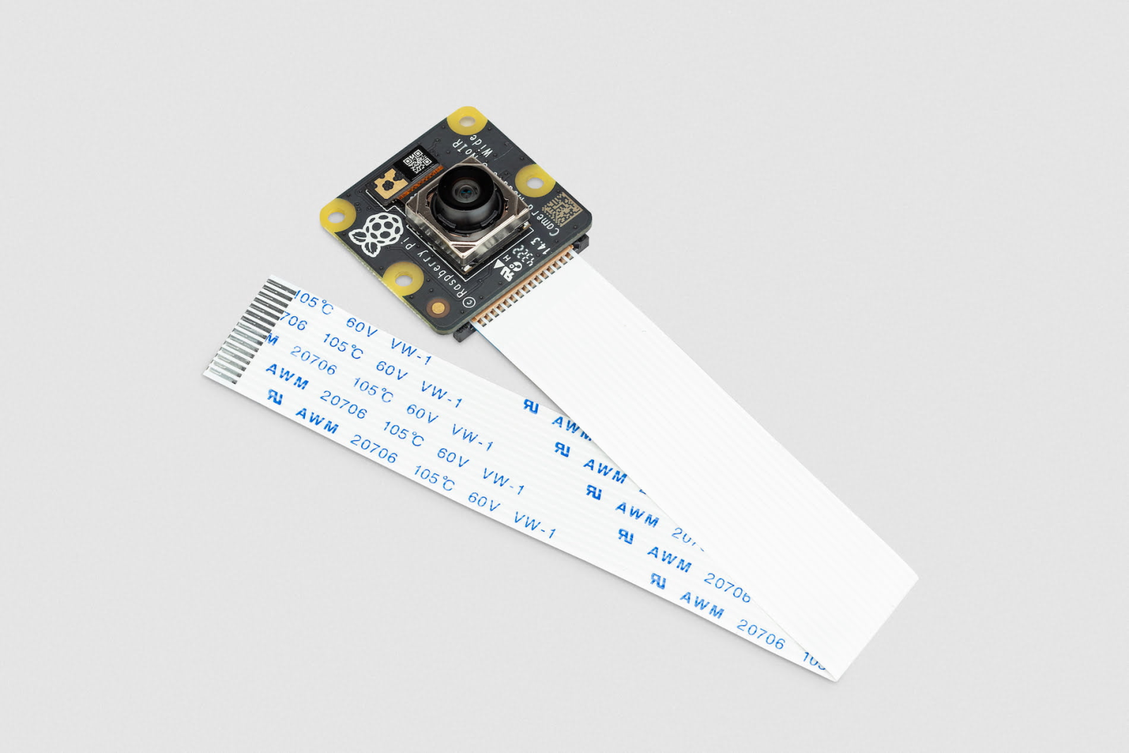 Raspberry Pi Camera Module 3 NoIR Wide - 12MP Sony IMX708 Sensor, HDR, Autofocus, 120 Degree Field of View for Raspberry Pi Computers — view 2