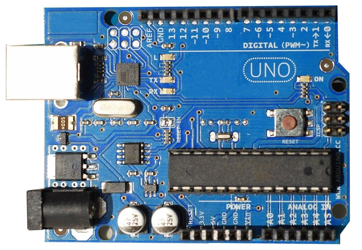 Arduino UNO R3 Compatible Microcontroller Board - ATmega328P Chip with USB Cable for DIY Electronics and Programming
