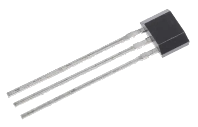 U18 Latching Hall Effect Sensor TO-92 Bipolar Magnetic Switch IC - 3.5V to 20V Supply, US1881 Replacement for Motor Commutation and Speed Sensing