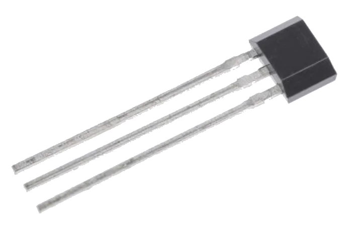 U18 Latching Hall Effect Sensor TO-92 Bipolar Magnetic Switch IC - 3.5V to 20V Supply, US1881 Replacement for Motor Commutation and Speed Sensing