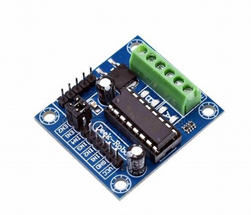 L293D 4 Channel DC Motor Driver Shield - Dual H-Bridge Motor Control Board for Arduino and Robotics Projects — view 2