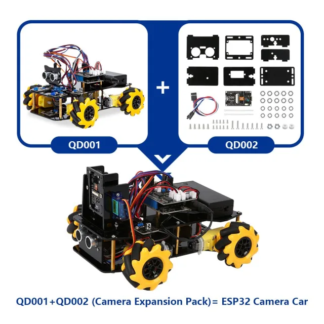ACEBOTT QD002 Camera Expansion Pack (ESP32-CAM) for QD001 Smart Car