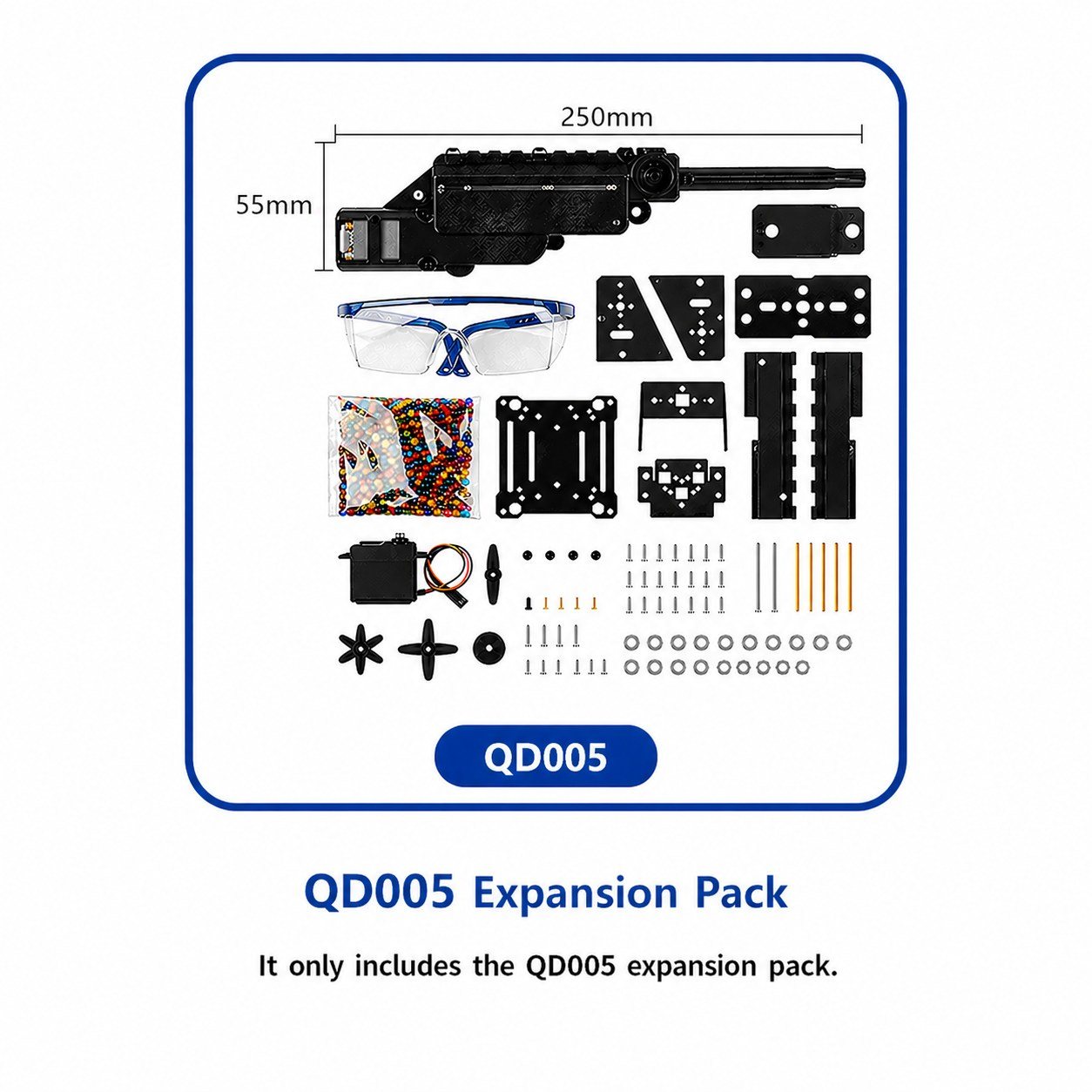 ACEBOTT QD005 Water Ball Launcher Expansion Pack for QD001 Smart Car — view 2
