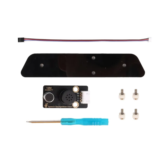 ACEBOTT QD011 Offline Voice Control Expansion Pack for QD001 Smart Car