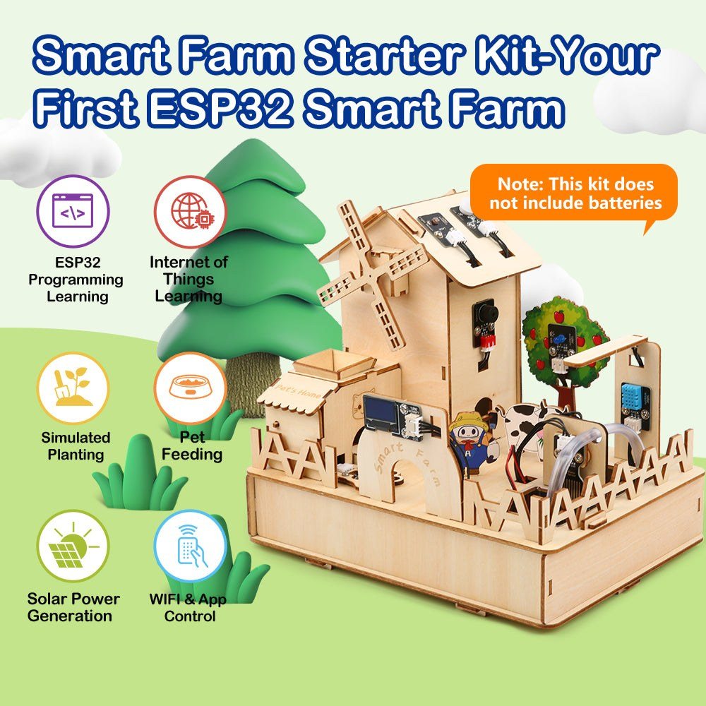 ACEBOTT QE002 ESP32 IoT Smart Farm STEM Kit — view 3
