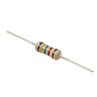 1Ω Resistor 1/4W ±5% Carbon Film - Through-Hole Axial Resistor for Arduino, Breadboard & Electronics Projects